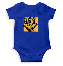 Load image into Gallery viewer, Keith Haring Funny Kids Romper Kids Romper For Baby Boy/Girl-0-5 Months(18 Inches)-Royal Blue-Ektarfa.online
