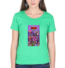 Load image into Gallery viewer, Brawl Stars T-Shirt for Women-flag green-Ektarfa.online

