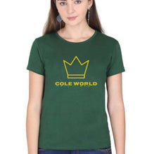Load image into Gallery viewer, J. Cole World T-Shirt for Women-Dark Green-Ektarfa.online
