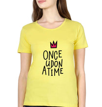 Load image into Gallery viewer, Once Upon a Time T-Shirt for Women-Yellow-Ektarfa.online
