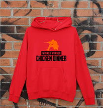 Load image into Gallery viewer, PUBG Winner Winner Chicken Dinner Unisex Hoodie for Men/Women-Red-Ektarfa.online

