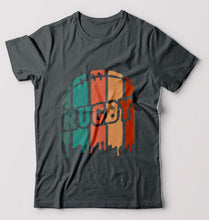 Load image into Gallery viewer, Rugby T-Shirt for Men-Steel grey-Ektarfa.online
