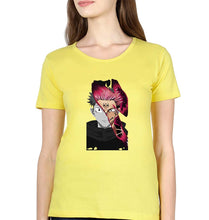 Load image into Gallery viewer, Sukuna Anime T-Shirt for Women-Yellow-Ektarfa.online
