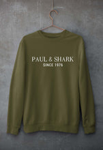 Load image into Gallery viewer, Paul &amp; Shark Unisex Sweatshirt for Men/Women-Olive Green-Ektarfa.online
