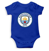 Load image into Gallery viewer, Manchester City Kids Romper For Baby Boy/Girl-0-5 Months(18 Inches)-Royal Blue-Ektarfa.online
