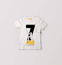 Load image into Gallery viewer, MS Dhoni (MSD) Kids T-Shirt for Boy/Girl-White-Ektarfa.online
