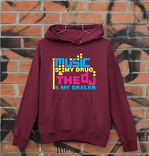 Load image into Gallery viewer, Music Unisex Hoodie for Men/Women-Maroon-Ektarfa.online
