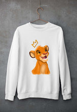 Load image into Gallery viewer, Lion King Simba Unisex Sweatshirt for Men/Women-White-Ektarfa.online
