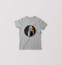 Load image into Gallery viewer, Janis Joplin Kids T-Shirt for Boy/Girl-Grey-Ektarfa.online
