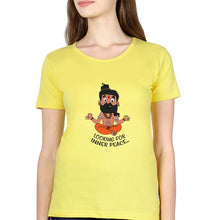 Load image into Gallery viewer, Inner Peace T-Shirt for Women-Yellow-Ektarfa.online

