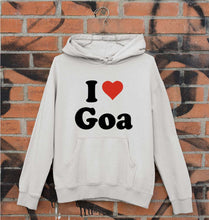 Load image into Gallery viewer, I Love Goa Unisex Hoodie for Men/Women-Grey Melange-Ektarfa.online
