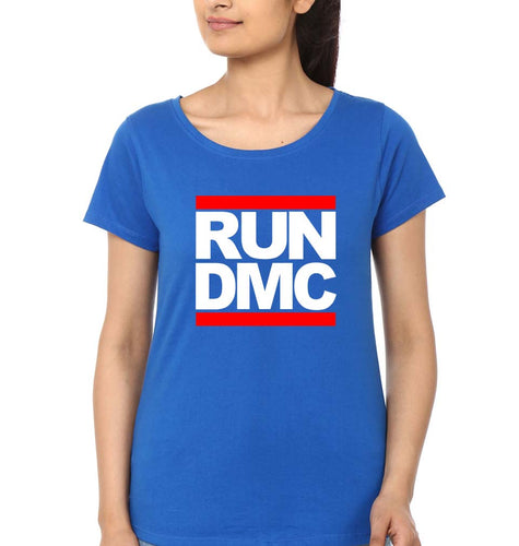 Run DMC T-Shirt for Women-Royal Blue-Ektarfa.online