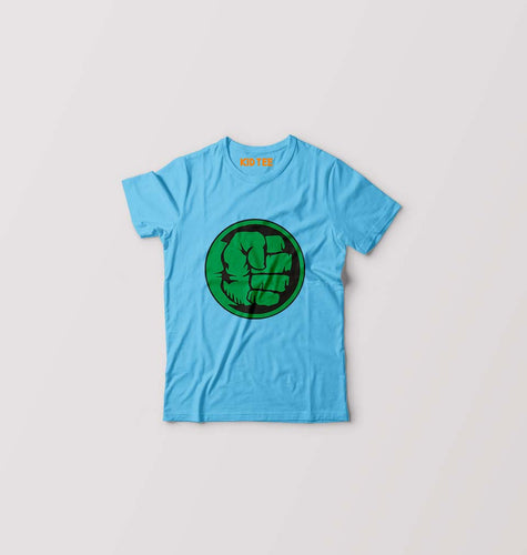Hulk Kids T-Shirt for Boy/Girl-Light Blue-Ektarfa.online