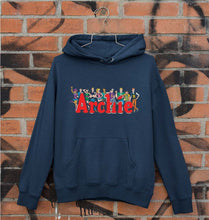 Load image into Gallery viewer, Archie Unisex Hoodie for Men/Women-Navy Blue-Ektarfa.online
