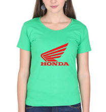 Load image into Gallery viewer, Honda T-Shirt for Women-flag green-Ektarfa.online
