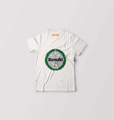 Benelli Kids T-Shirt for Boy/Girl-White-Ektarfa.online