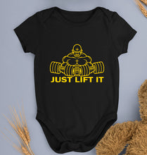 Load image into Gallery viewer, Gym Lift Kids Romper For Baby Boy/Girl-Black-Ektarfa.online
