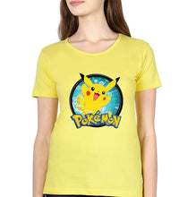 Load image into Gallery viewer, Pokémon T-Shirt for Women-Yellow-Ektarfa.online
