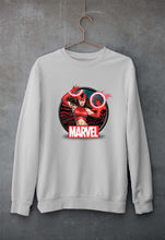 Load image into Gallery viewer, Scarlet Witch Wanda Unisex Sweatshirt for Men/Women-Grey Melange-Ektarfa.online

