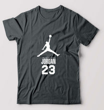 Load image into Gallery viewer, Michael Jordan T-Shirt for Men-Steel grey-Ektarfa.online
