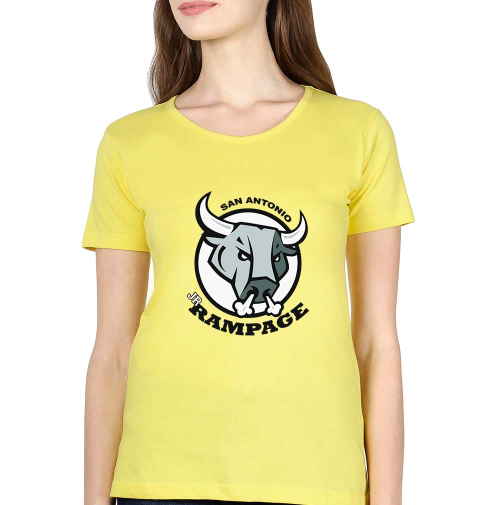 Rampage T-Shirt for Womena-Yellow-Ektarfa.online