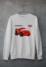 Load image into Gallery viewer, Lightning McQueen Unisex Sweatshirt for Men/Women-Grey Melange-Ektarfa.online
