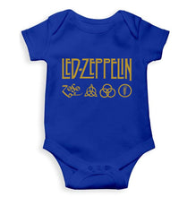 Load image into Gallery viewer, Led Zeppelin Kids Romper For Baby Boy/Girl-0-5 Months(18 Inches)-Royal Blue-Ektarfa.online
