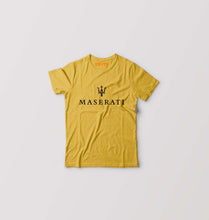 Load image into Gallery viewer, Maserati Kids T-Shirt for Boy/Girl-Golden Yellow-Ektarfa.online
