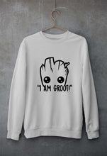 Load image into Gallery viewer, Groot Unisex Sweatshirt for Men/Women-Grey Melange-Ektarfa.online
