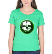 Load image into Gallery viewer, Call of Duty (COD) T-Shirt for Women-flag green-Ektarfa.online
