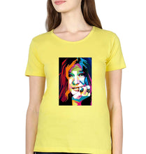 Load image into Gallery viewer, Janis Joplin T-Shirt for Women-Yellow-Ektarfa.online
