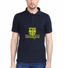 Load image into Gallery viewer, FCB Polo T-Shirt for Men-Navy Blue-Ektarfa.online
