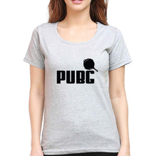 Load image into Gallery viewer, PUBG T-Shirt for Women-Grey Melange-Ektarfa.online
