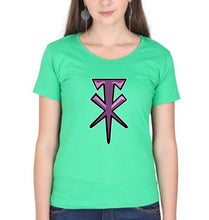 Load image into Gallery viewer, Undertaker WWE T-Shirt for Women-flag green-Ektarfa.online
