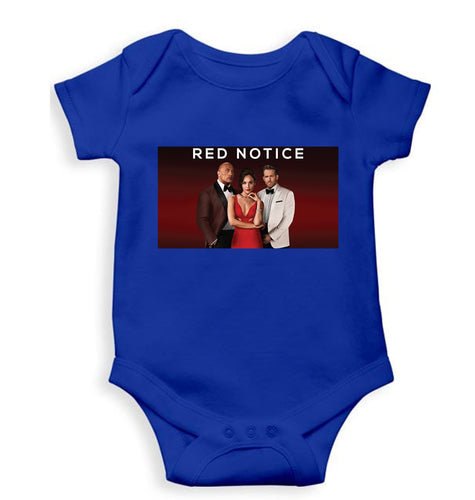 Red Notice Kids Romper For Baby Boy/Girl-Royal Blue-Ektarfa.online