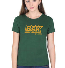Load image into Gallery viewer, Bershka(BSK) T-Shirt for Women-Dark Green-Ektarfa.online
