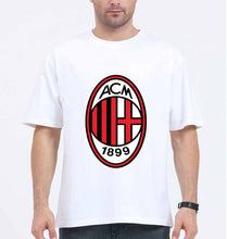 Load image into Gallery viewer, A.C. Milan Oversized T-Shirt for Men-White-Ektarfa.online
