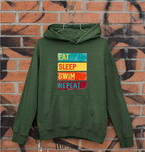 Load image into Gallery viewer, Swimming Unisex Hoodie for Men/Women-Dark Green-Ektarfa.online
