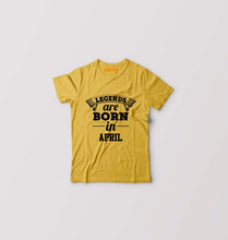 Load image into Gallery viewer, Legends are Born in April Kids T-Shirt for Boy/Girl-Ektarfa.online
