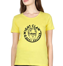 Load image into Gallery viewer, Dwight Schrute T-Shirt for Women-Yellow-Ektarfa.online
