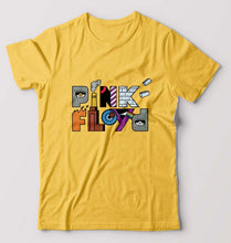 Load image into Gallery viewer, Pink Floyd T-Shirt for Men-Golden Yellow-Ektarfa.online
