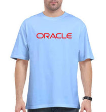 Load image into Gallery viewer, Oracle Oversized T-Shirt for Men-Baby Blue-Ektarfa.online
