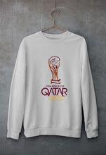 Load image into Gallery viewer, FIFA World Cup Qatar 2022 Unisex Sweatshirt for Men/Women-Grey Melange-Ektarfa.online
