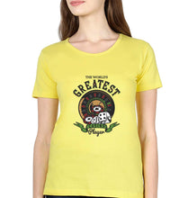 Load image into Gallery viewer, Casino Player T-Shirt for Women-Yellow-Ektarfa.online
