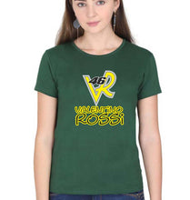 Load image into Gallery viewer, Valentino Rossi(VR 46) T-Shirt for Women-Dark Green-Ektarfa.online
