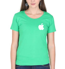Load image into Gallery viewer, Apple T-Shirt for Women-flag green-Ektarfa.online
