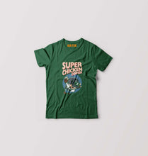 Load image into Gallery viewer, PUBG Super Chicken Dinner Kids T-Shirt for Boy/Girl-Dark Green-Ektarfa.online
