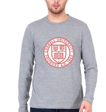 Load image into Gallery viewer, Cornell University Full Sleeves T-Shirt for Men-GREY-Ektarfa.online
