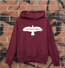 Load image into Gallery viewer, GOT Game Of Thrones Winter Is Here Unisex Hoodie for Men/Women-Maroon-Ektarfa.online
