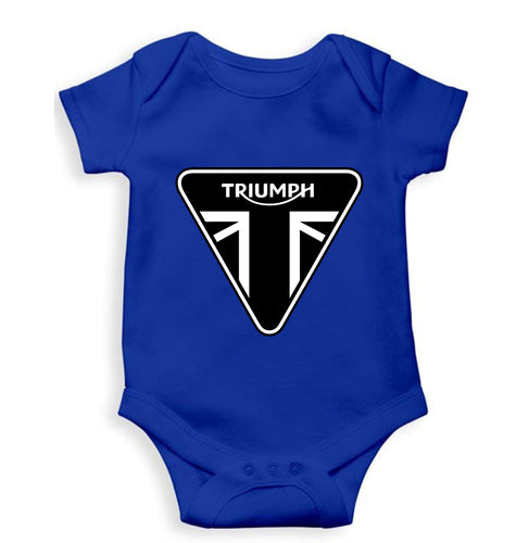 Triumph Kids Romper For Baby Boy/Girl-0-5 Months(18 Inches)-Royal Blue-Ektarfa.online